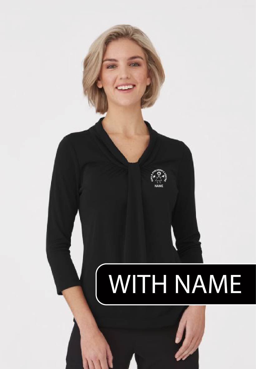 Women's Peppa Knit 3/4 sleeve (with name)