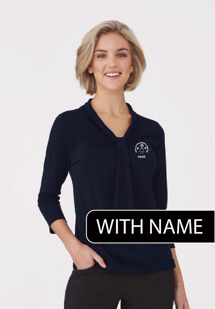 Women's Peppa Knit 3/4 sleeve (with name)